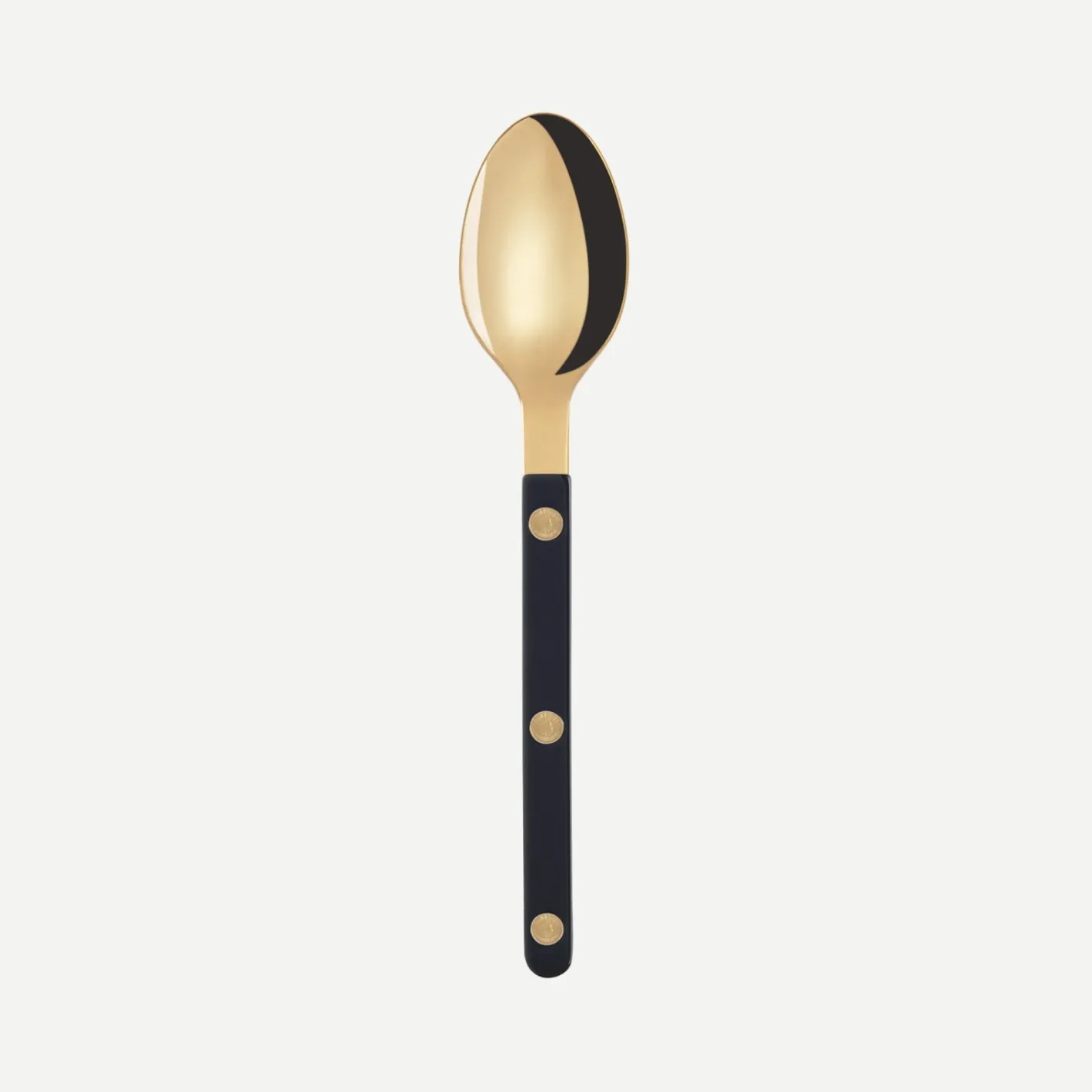Sabre Paris Bistrot Gold Solid, Black | Teaspoon