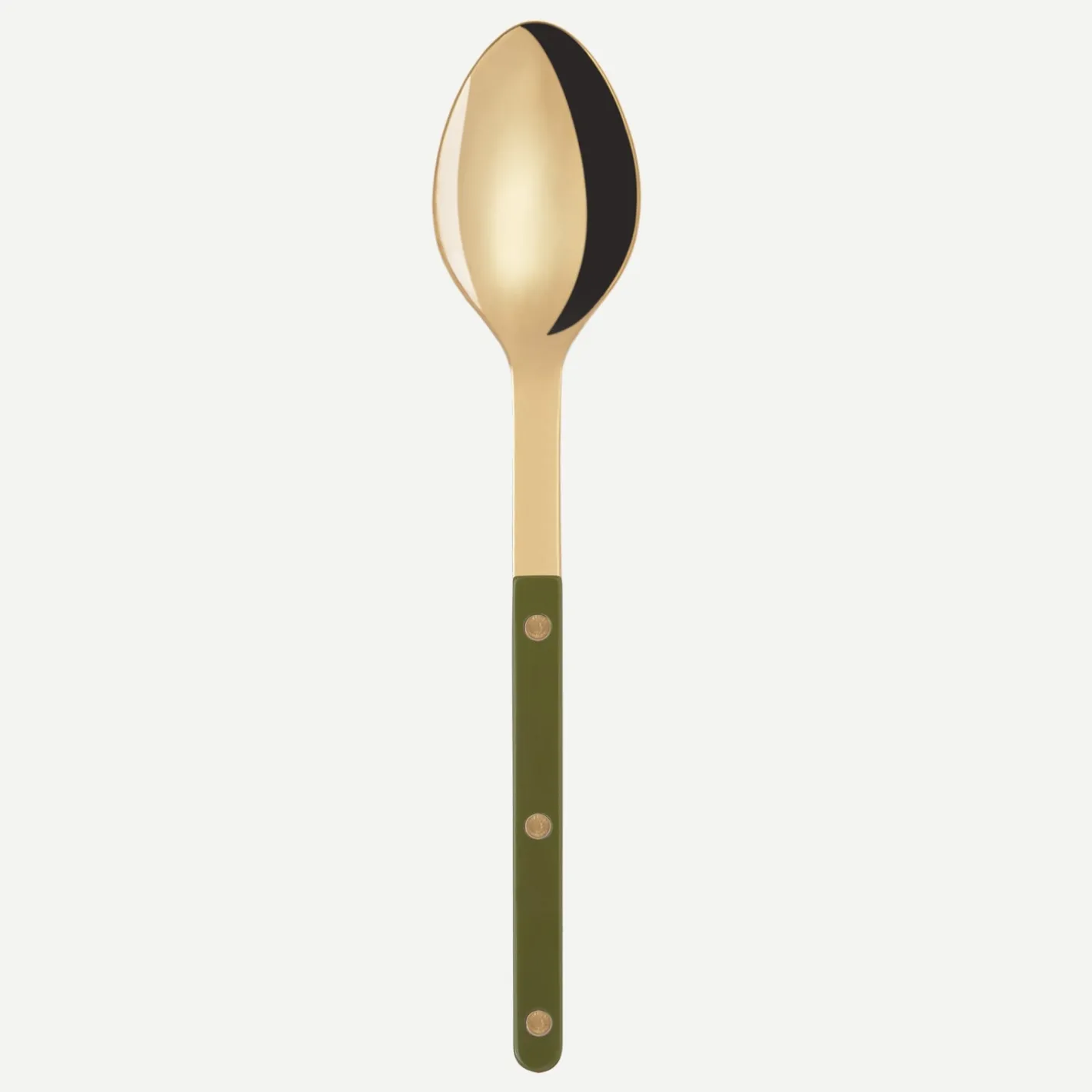 Sabre Paris Bistrot Gold Solid, Green fern | Serving Spoon