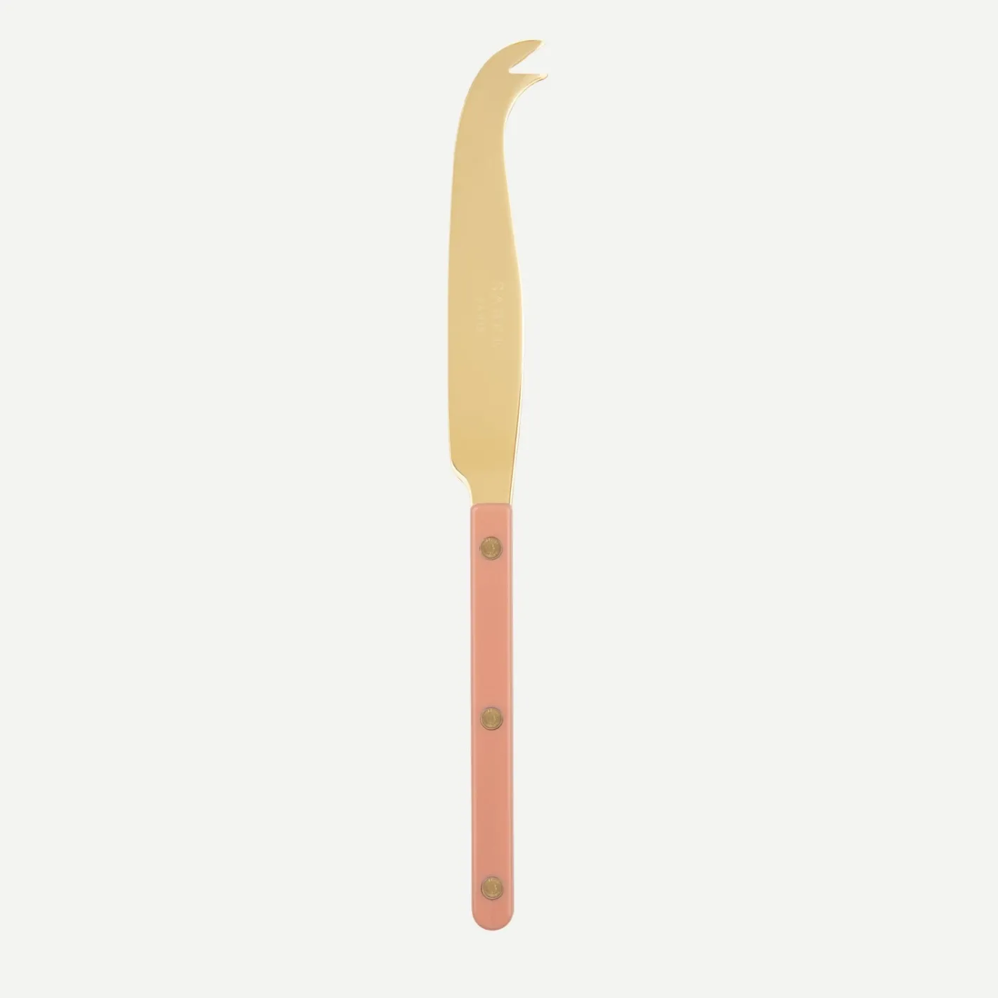 Sabre Paris Bistrot Gold Solid, Nude Pink | Cheese Knife