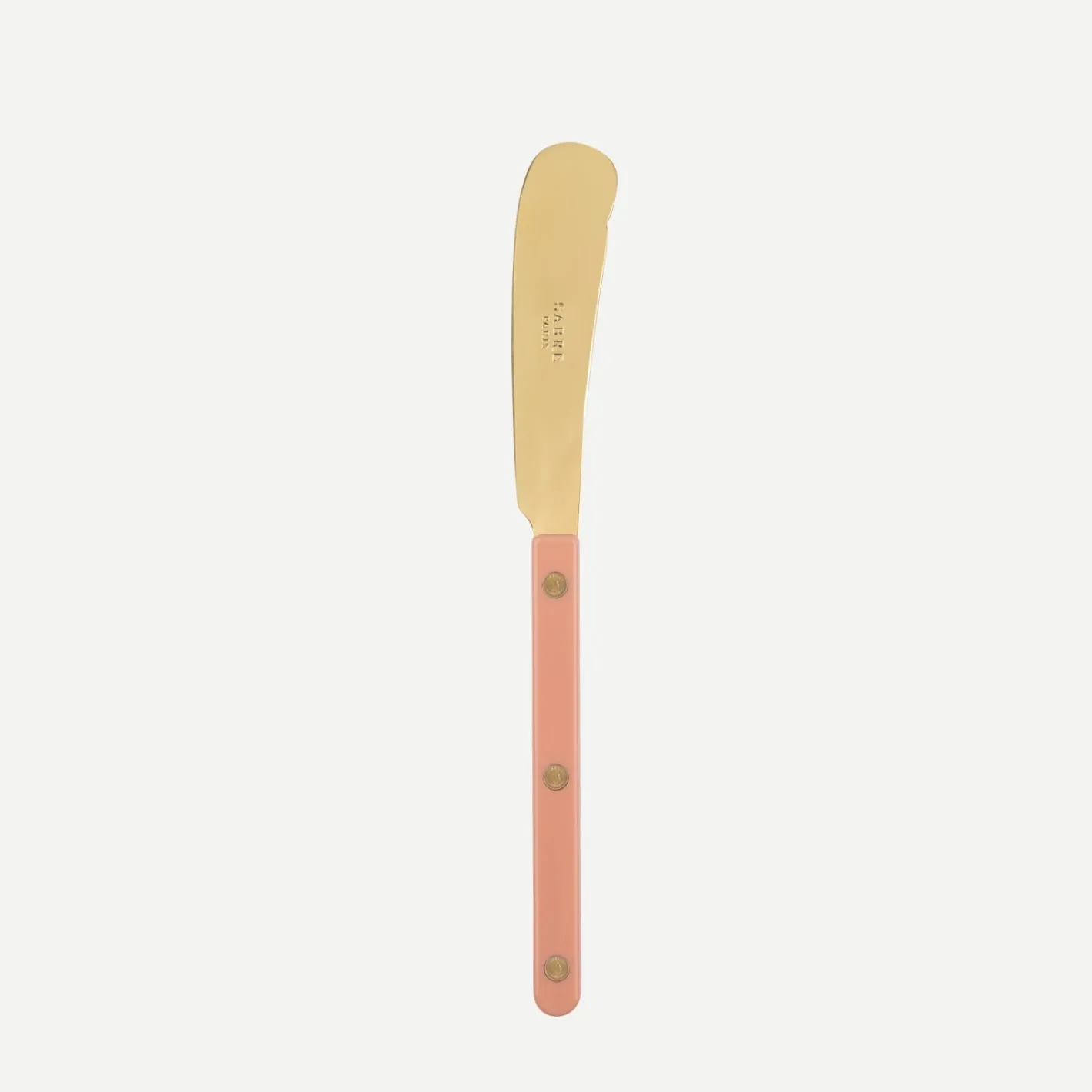 Sabre Paris Bistrot Gold Solid, Nude Pink | Butter Knife