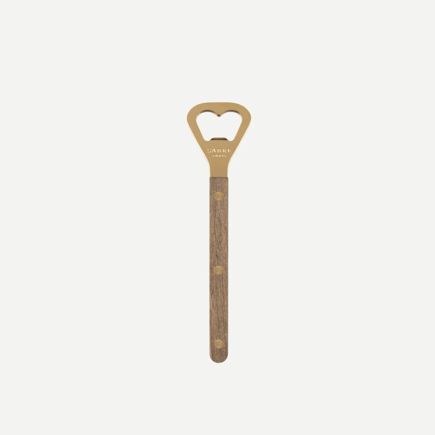 Sabre Paris Bistrot Gold Teak, Teak | Bottle Opener