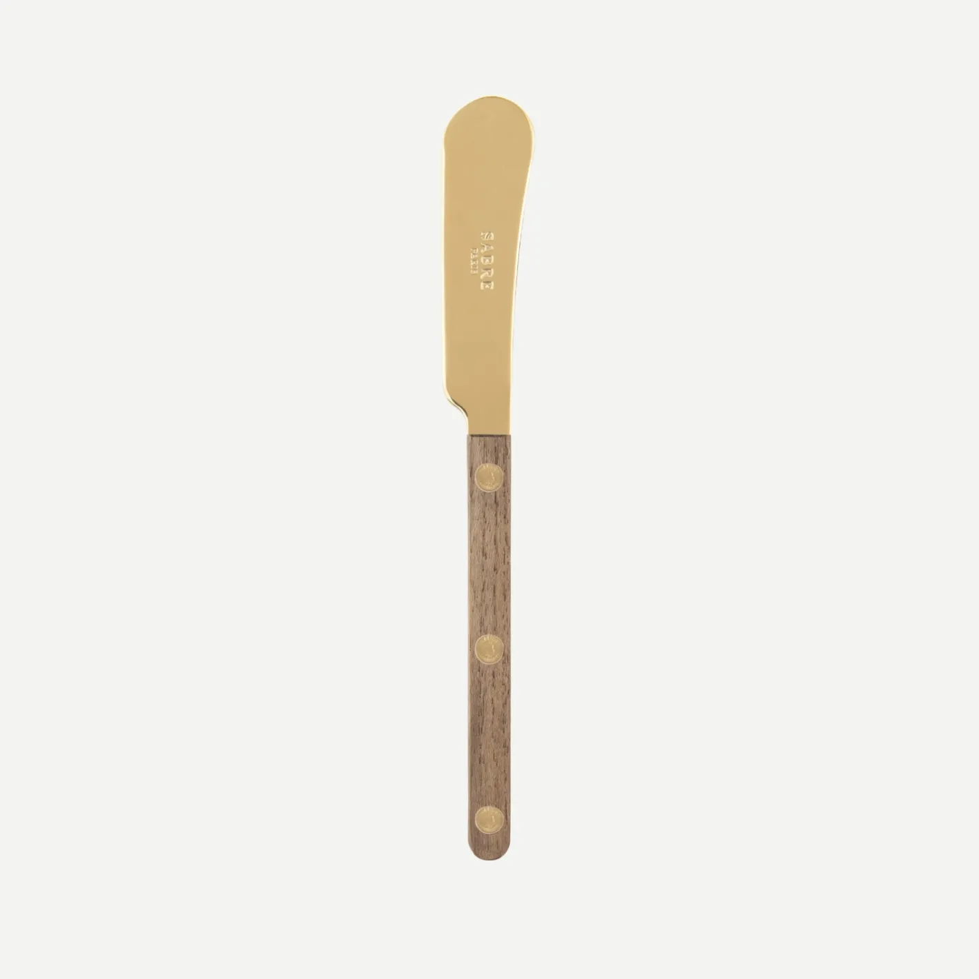 Sabre Paris Bistrot Gold Teak, Teak | Butter Spreader