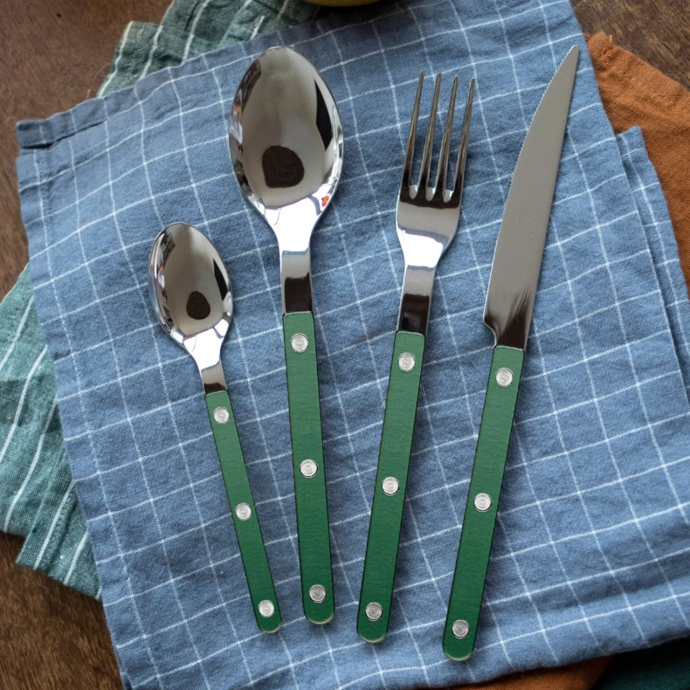 Sabre Paris Bistrot Pearly, Dark green | Soup Spoon