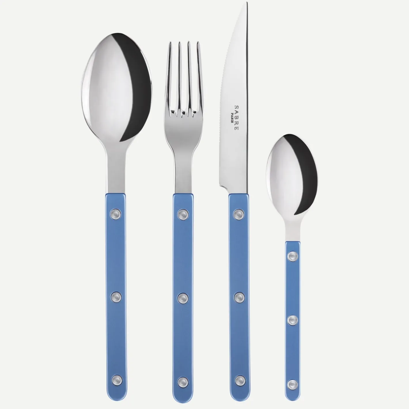 Sabre Paris Bistrot Pearly, Light blue | Set Of 4 Pieces