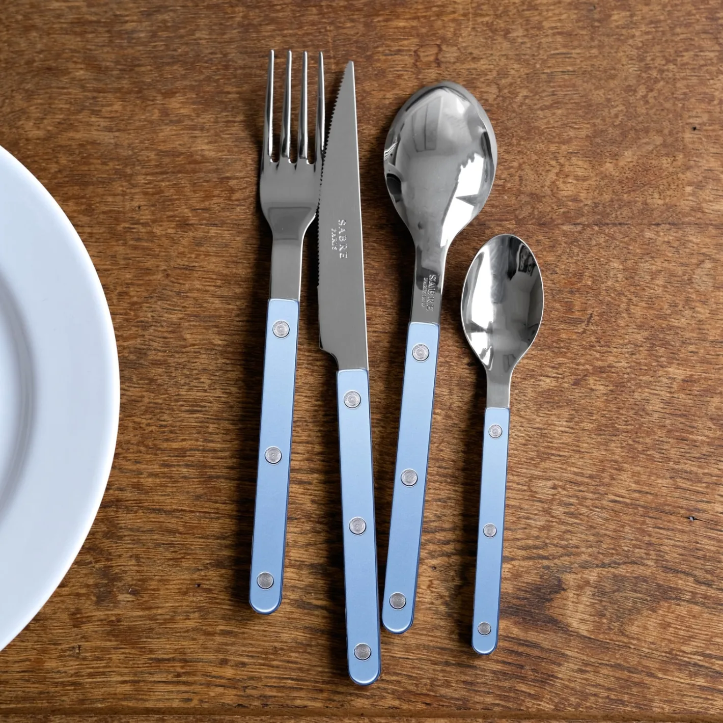 Sabre Paris Bistrot Pearly, Light blue | Soup Spoon