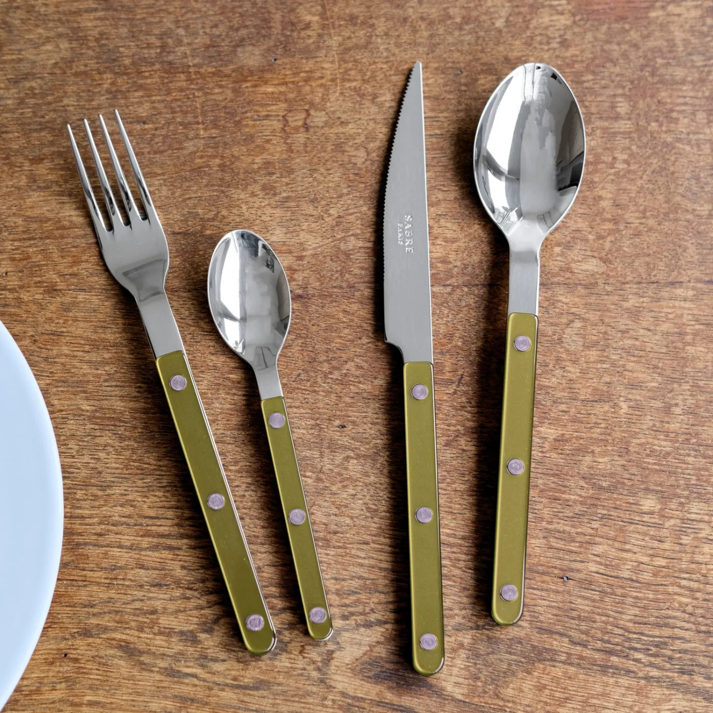 Sabre Paris Bistrot Pearly, Moss | Soup Spoon