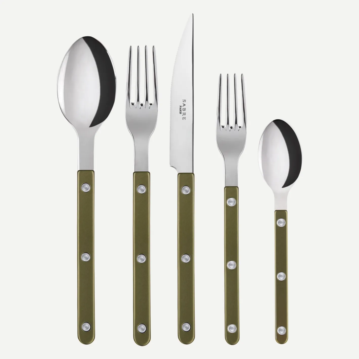 Sabre Paris Bistrot Pearly, | Set Of 5 Pieces