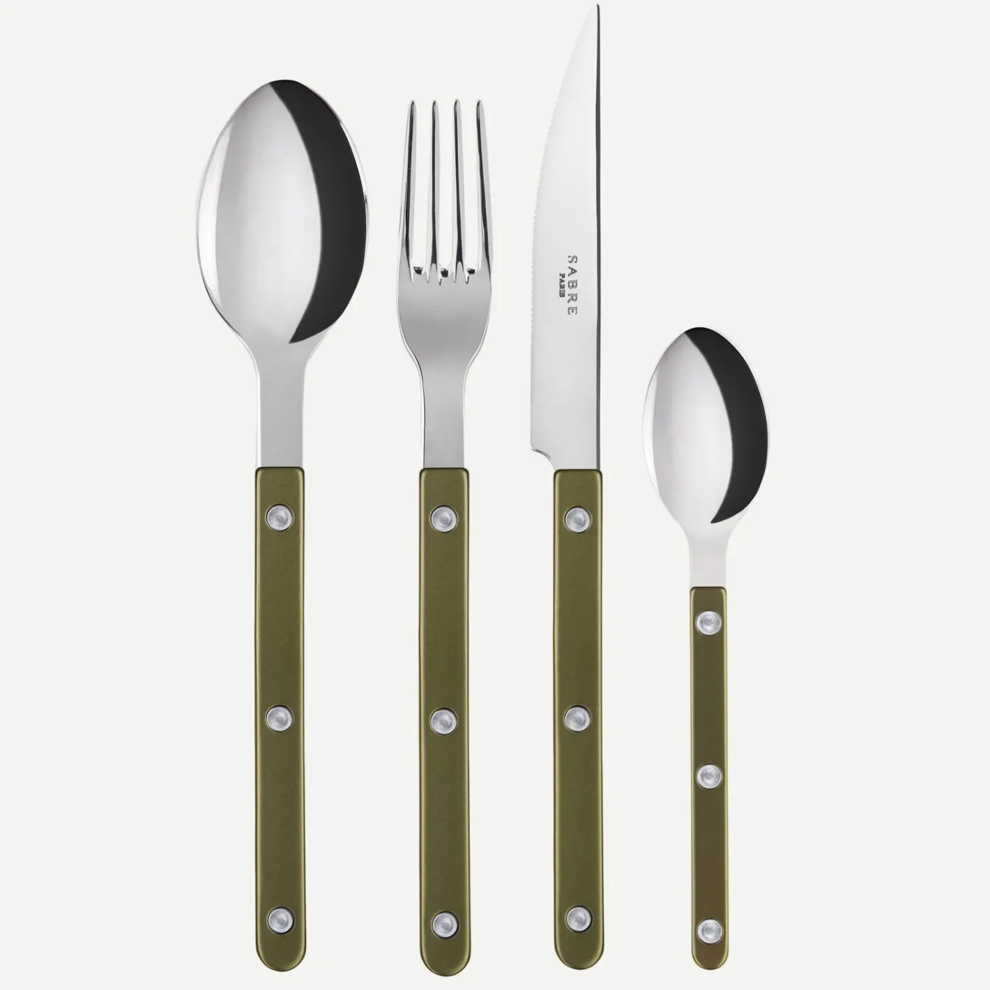 Sabre Paris Bistrot Pearly, | Set Of 4 Pieces