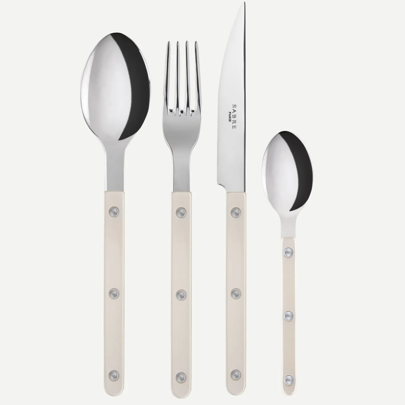 Sabre Paris Bistrot Pearly, Pearl | 24 Pieces Set