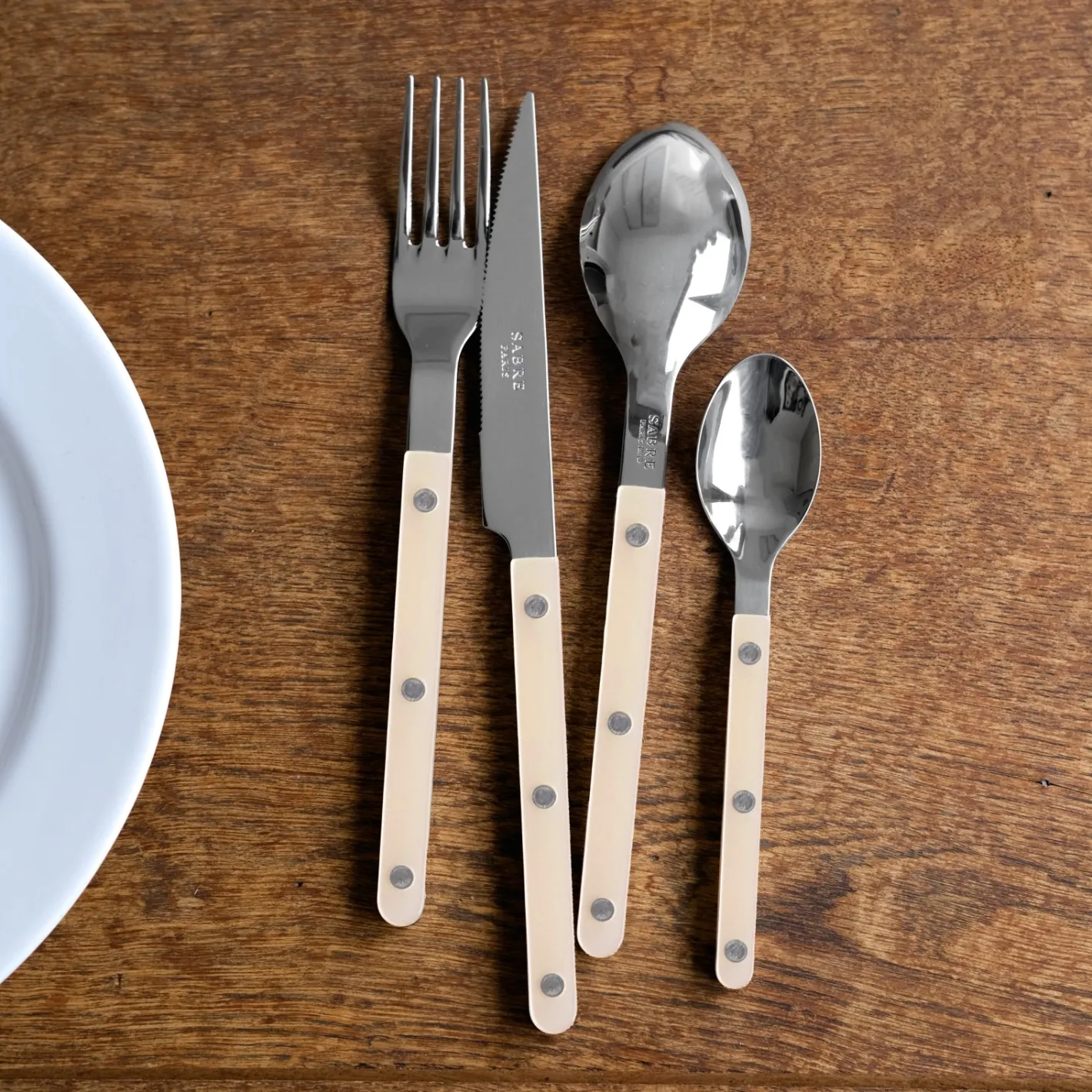 Sabre Paris Bistrot Pearly, Pearl | 24 Pieces Set