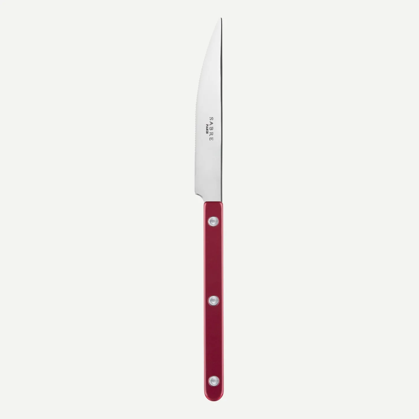 Sabre Paris Bistrot Pearly, Red | Dinner Knife