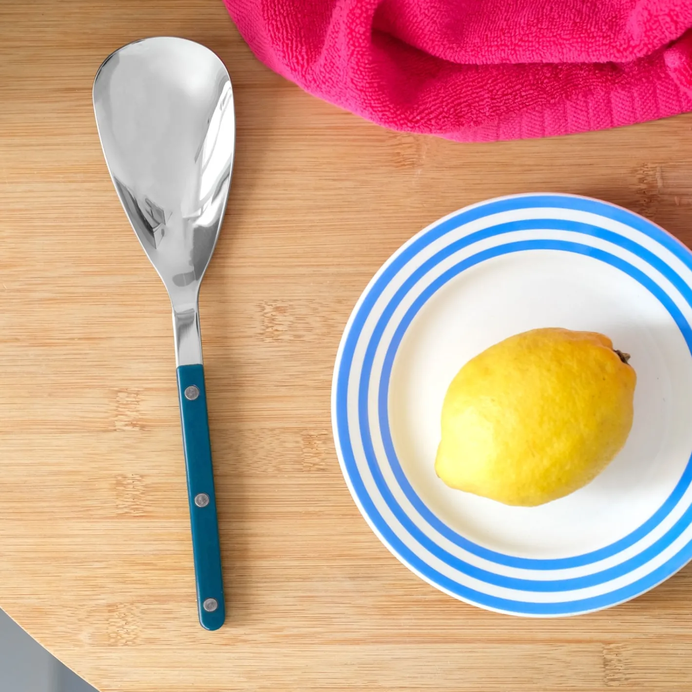 Sabre Paris Bistrot Solid, Aquamarine | Rice Spoon