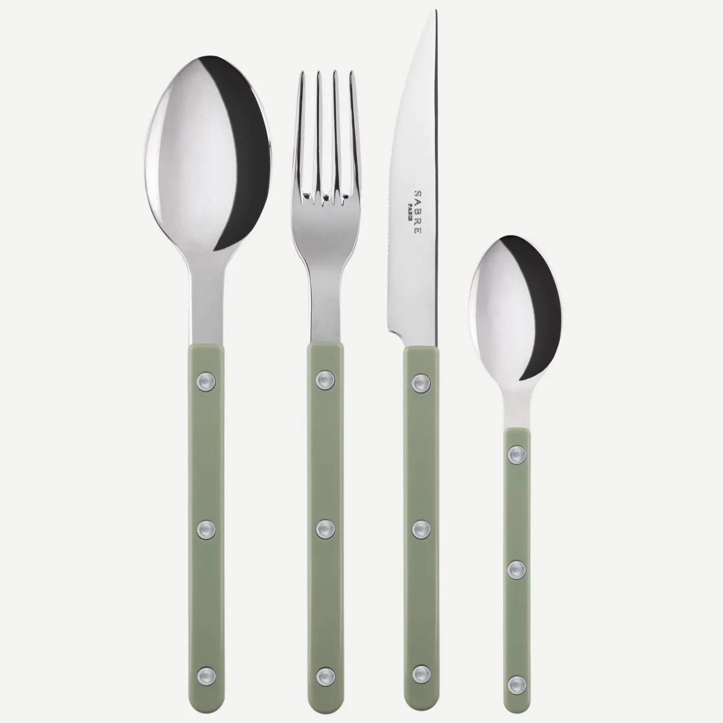 Sabre Paris Bistrot Solid, Asparagus | Set Of 4 Pieces