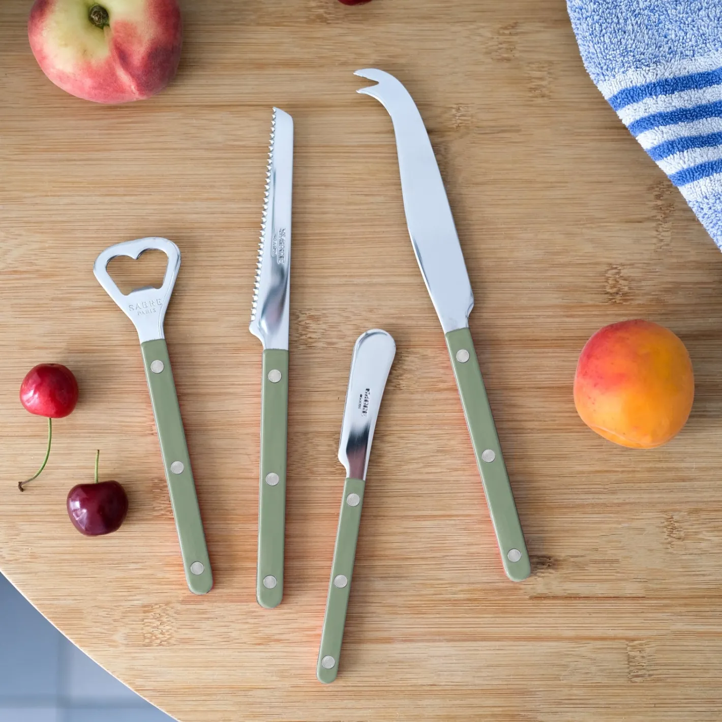 Sabre Paris Bistrot Solid, Asparagus | Aperitif Set