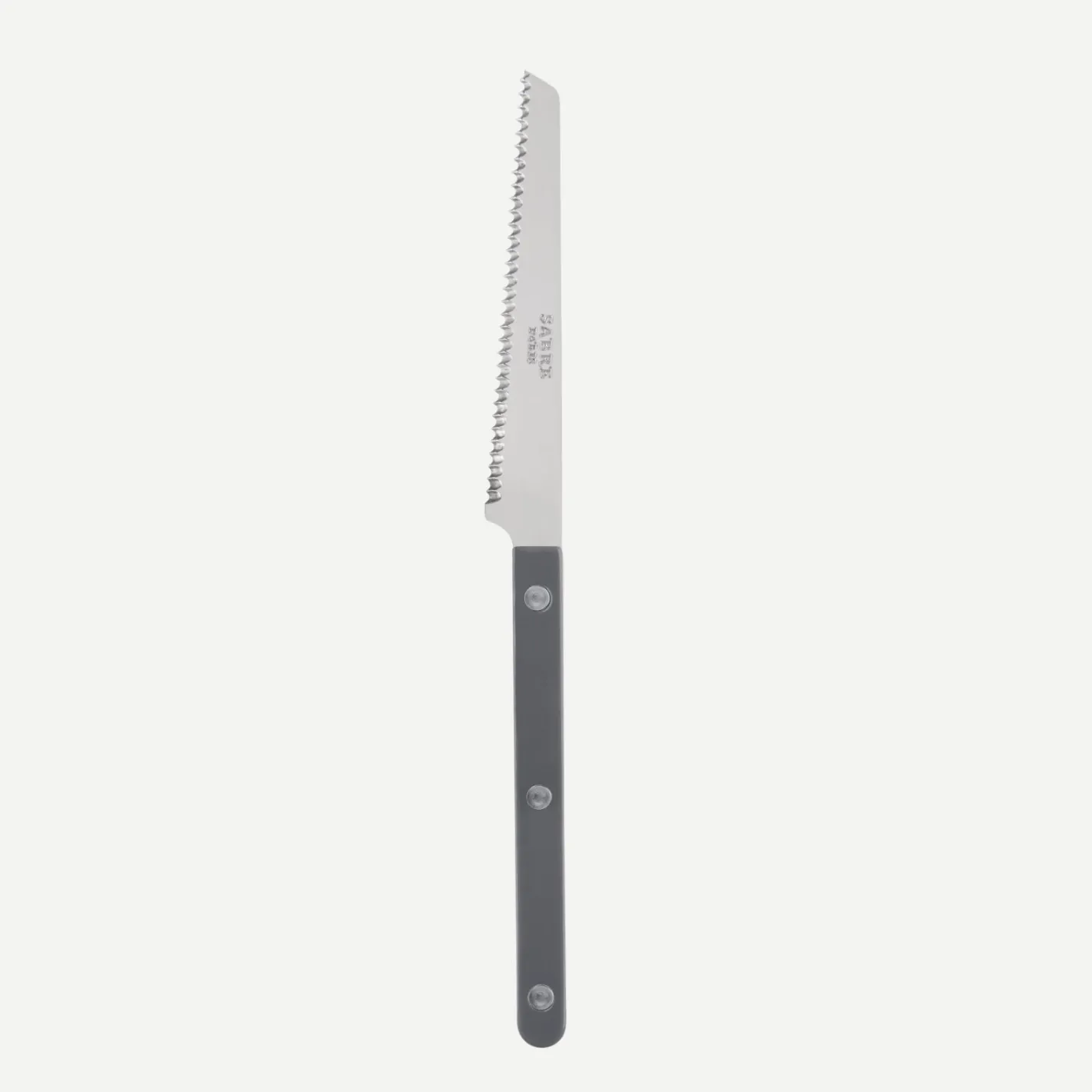 Sabre Paris Bistrot Solid, Dark grey | Tomato Knife