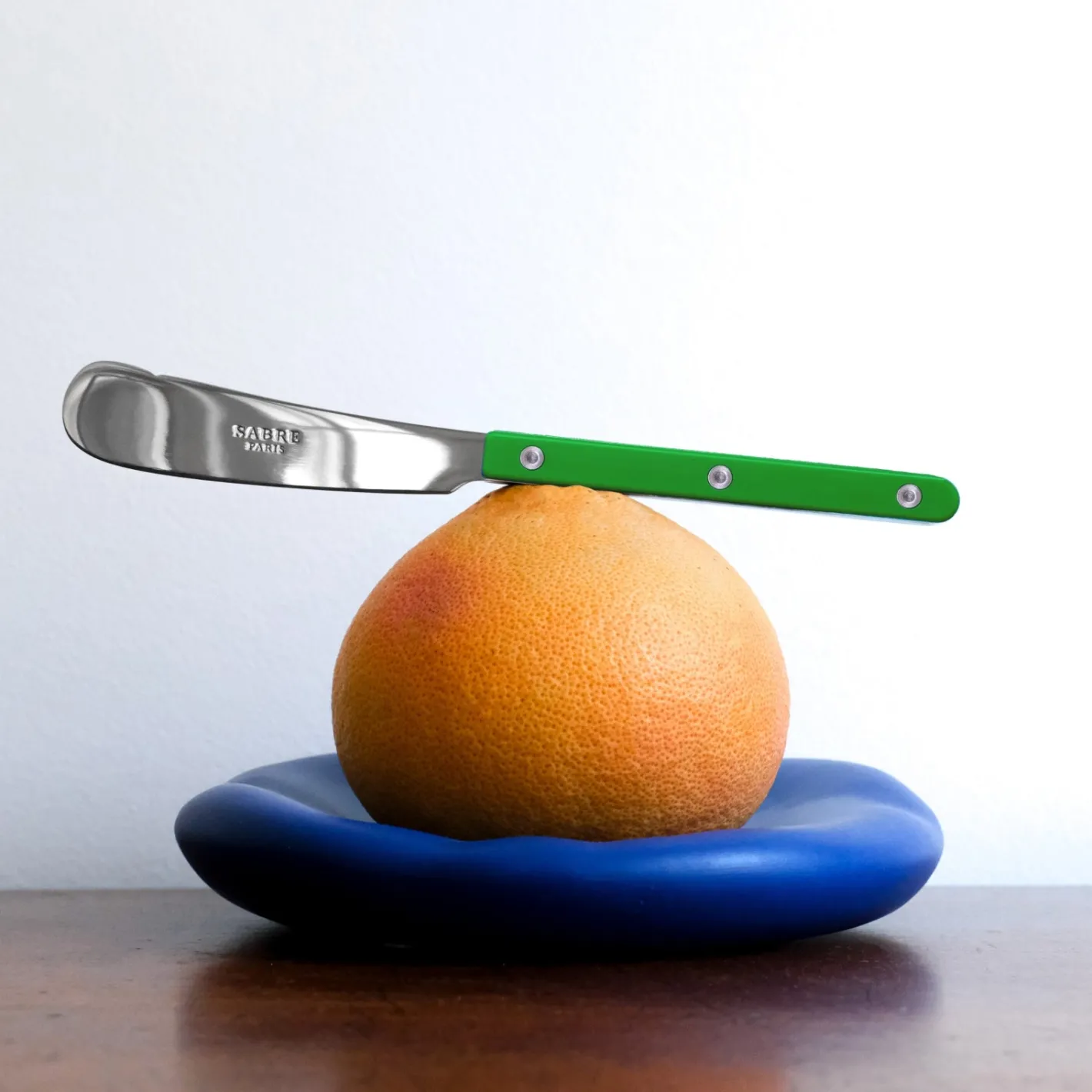 Sabre Paris Bistrot Solid, Garden green | Butter Knife