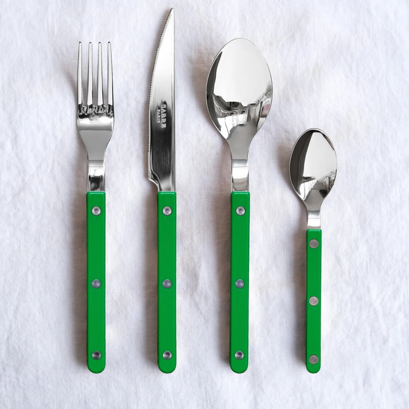 Sabre Paris Bistrot Solid, Garden green | Teaspoon
