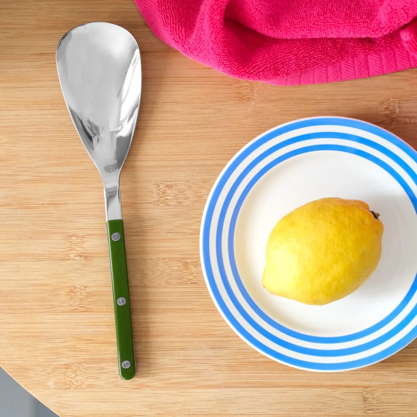 Sabre Paris Bistrot Solid, Green | Rice Spoon