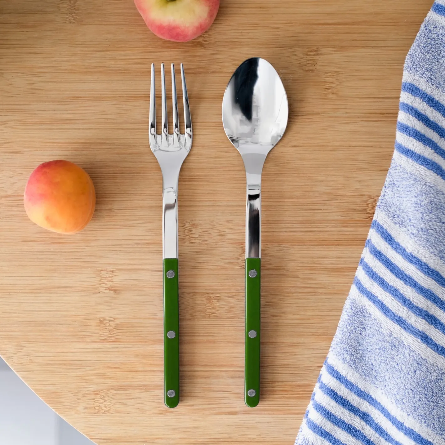 Sabre Paris Bistrot Solid, Green | Serving Set