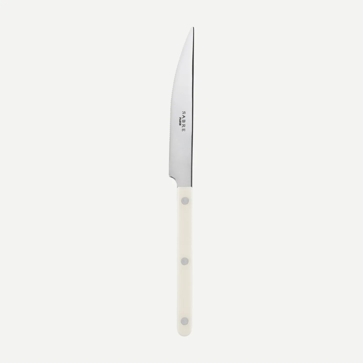 Sabre Paris Bistrot Solid, Ivory | Dinner Knife