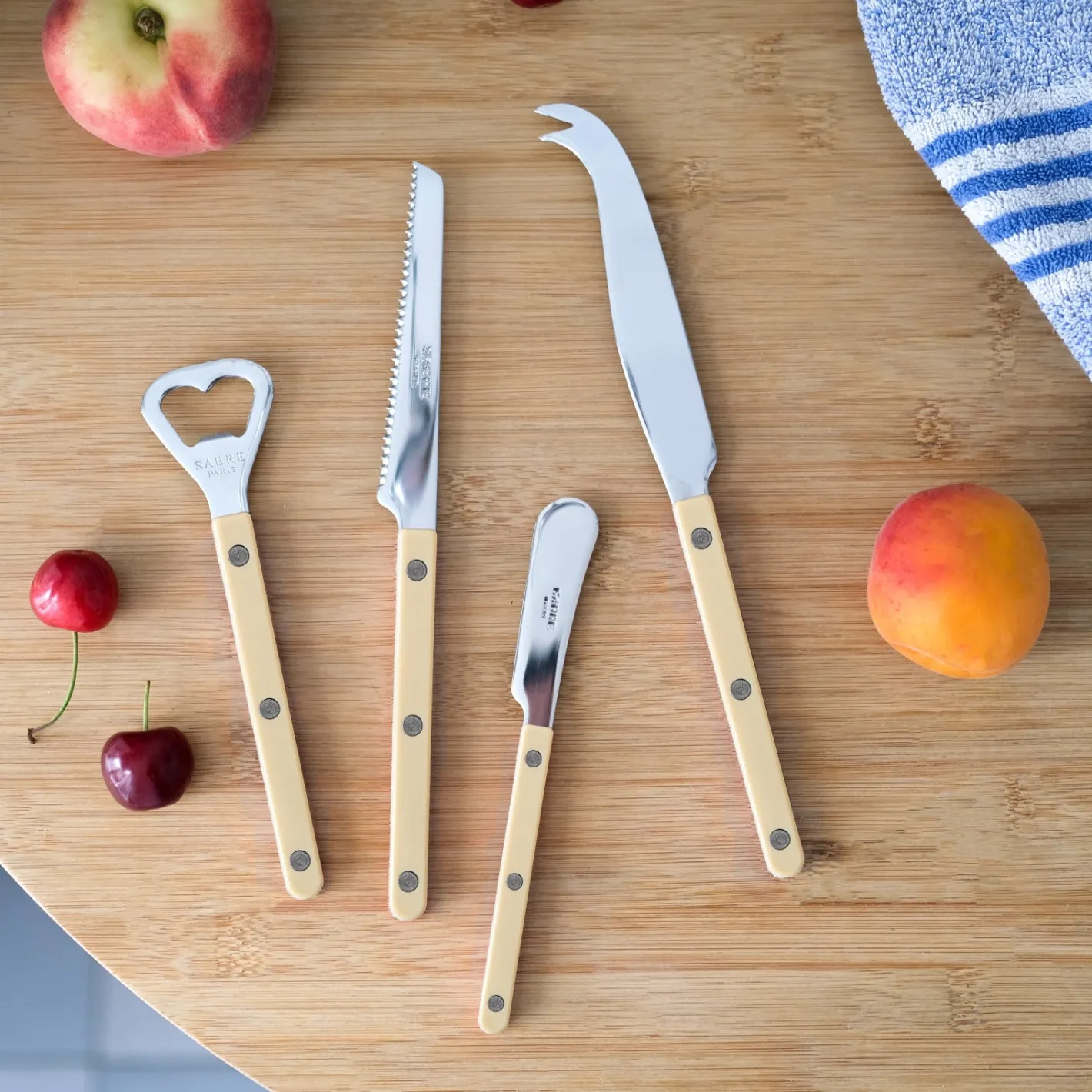 Sabre Paris Bistrot Solid, Ivory | Aperitif Set