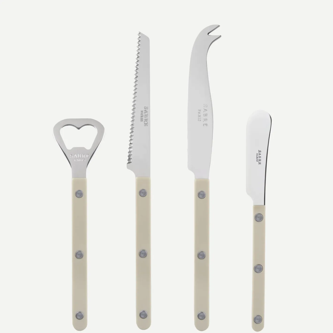 Sabre Paris Bistrot Solid, Light kaki | Aperitif Set