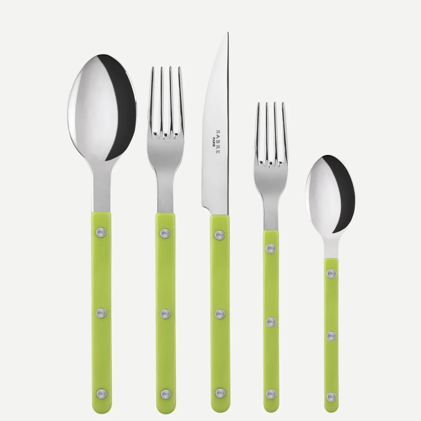 Sabre Paris Bistrot Solid, | Set Of 5 Pieces