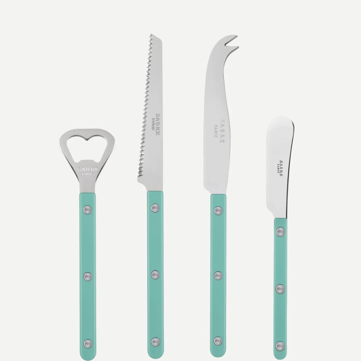 Sabre Paris Bistrot Solid, Pastel green | Aperitif Set