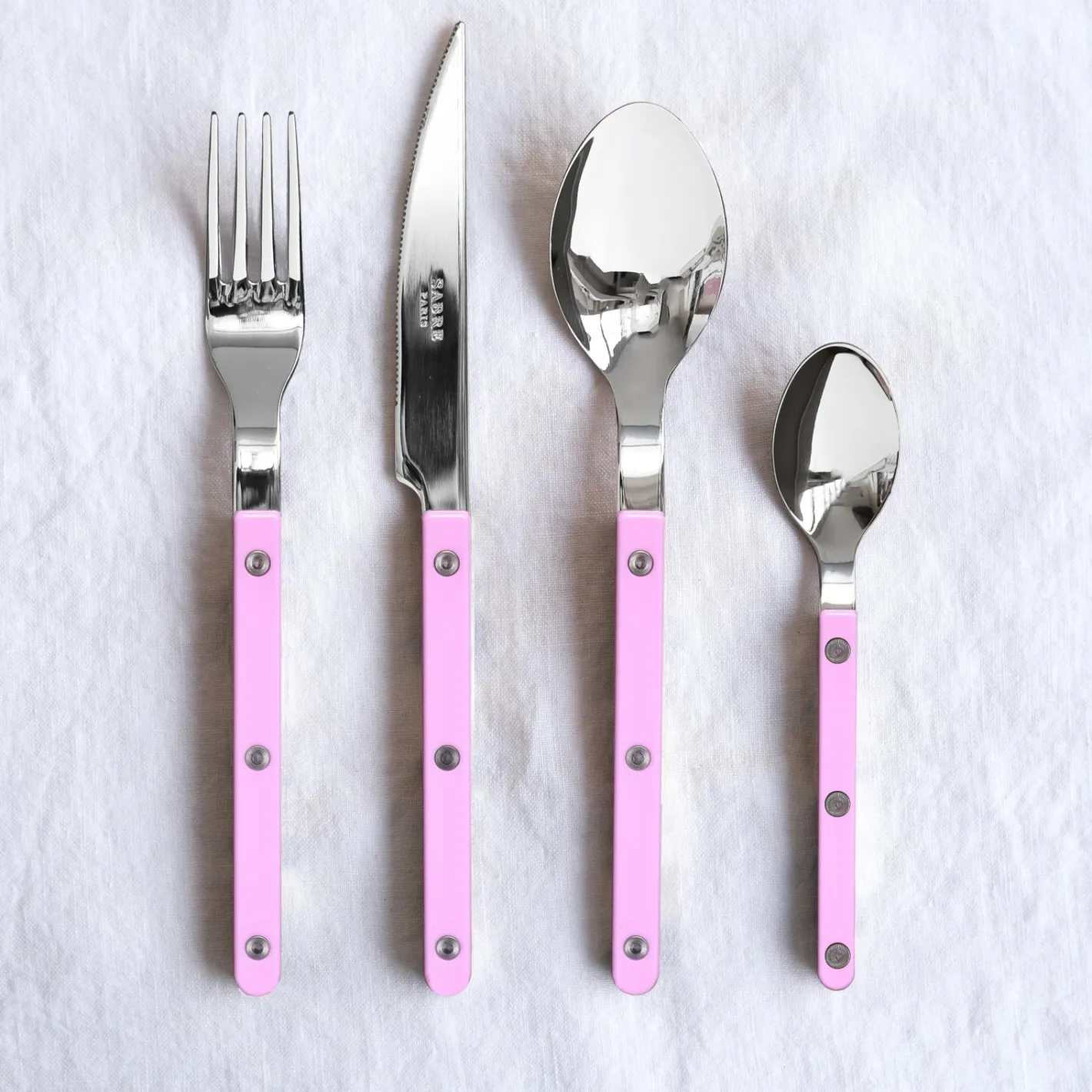 Sabre Paris Bistrot Solid, Pink | Soup Spoon