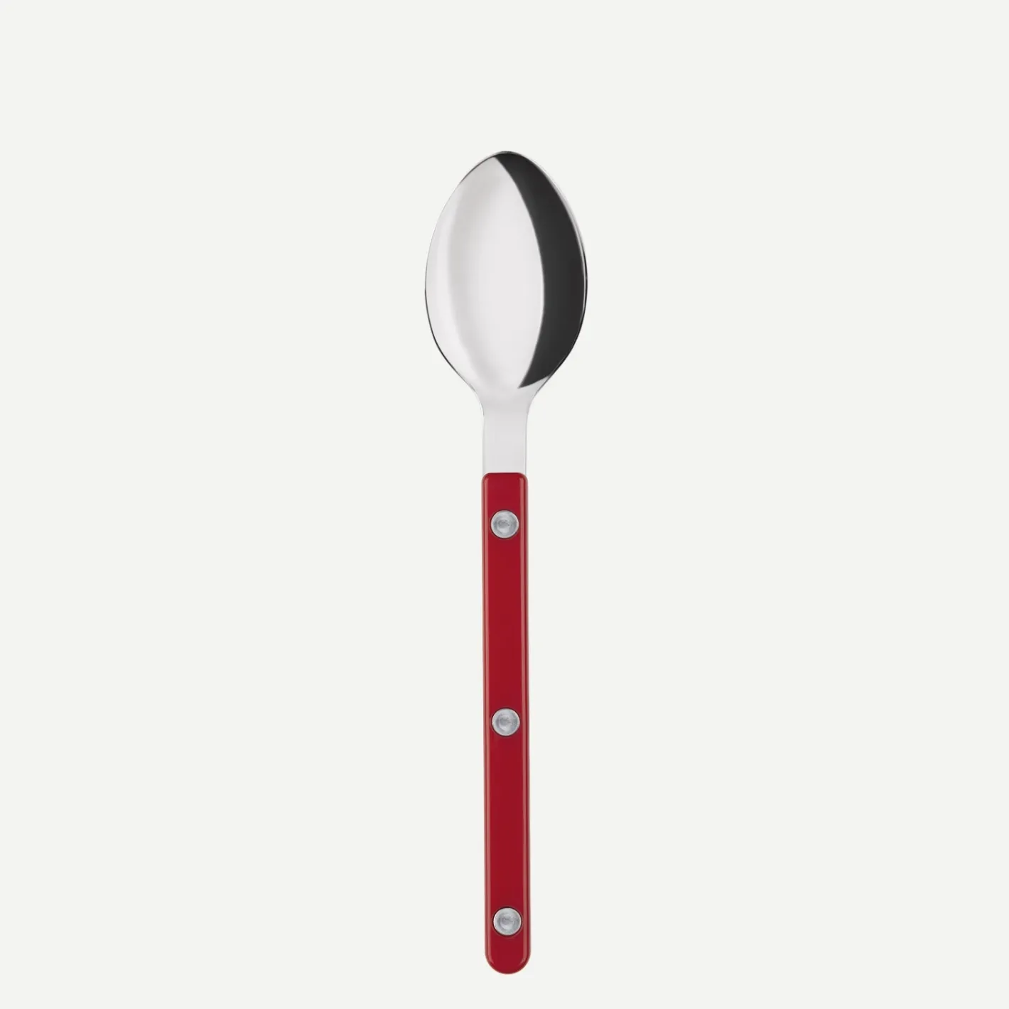 Sabre Paris Bistrot Solid, Red | Dessert Spoon