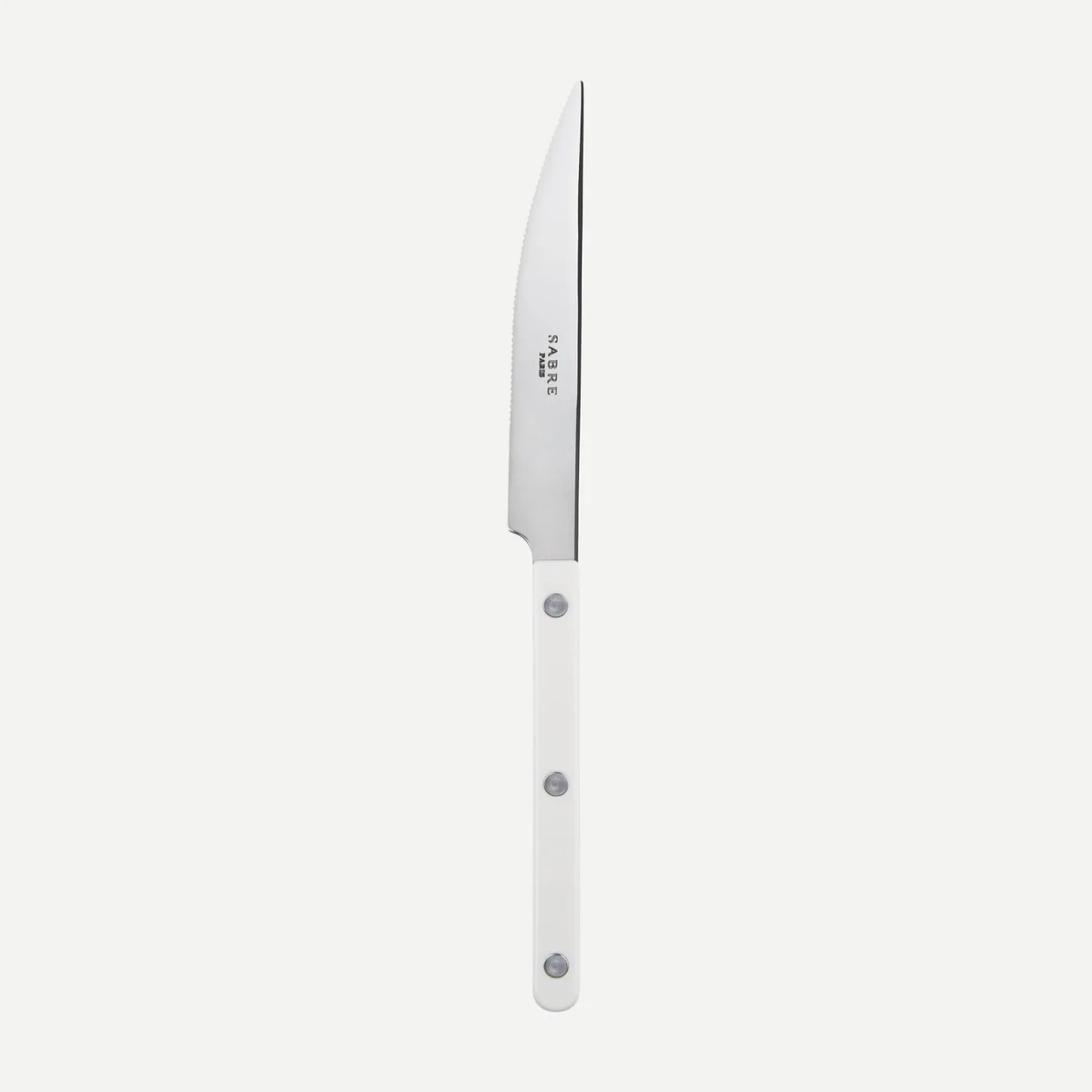 Sabre Paris Bistrot Solid, White | Dinner Knife