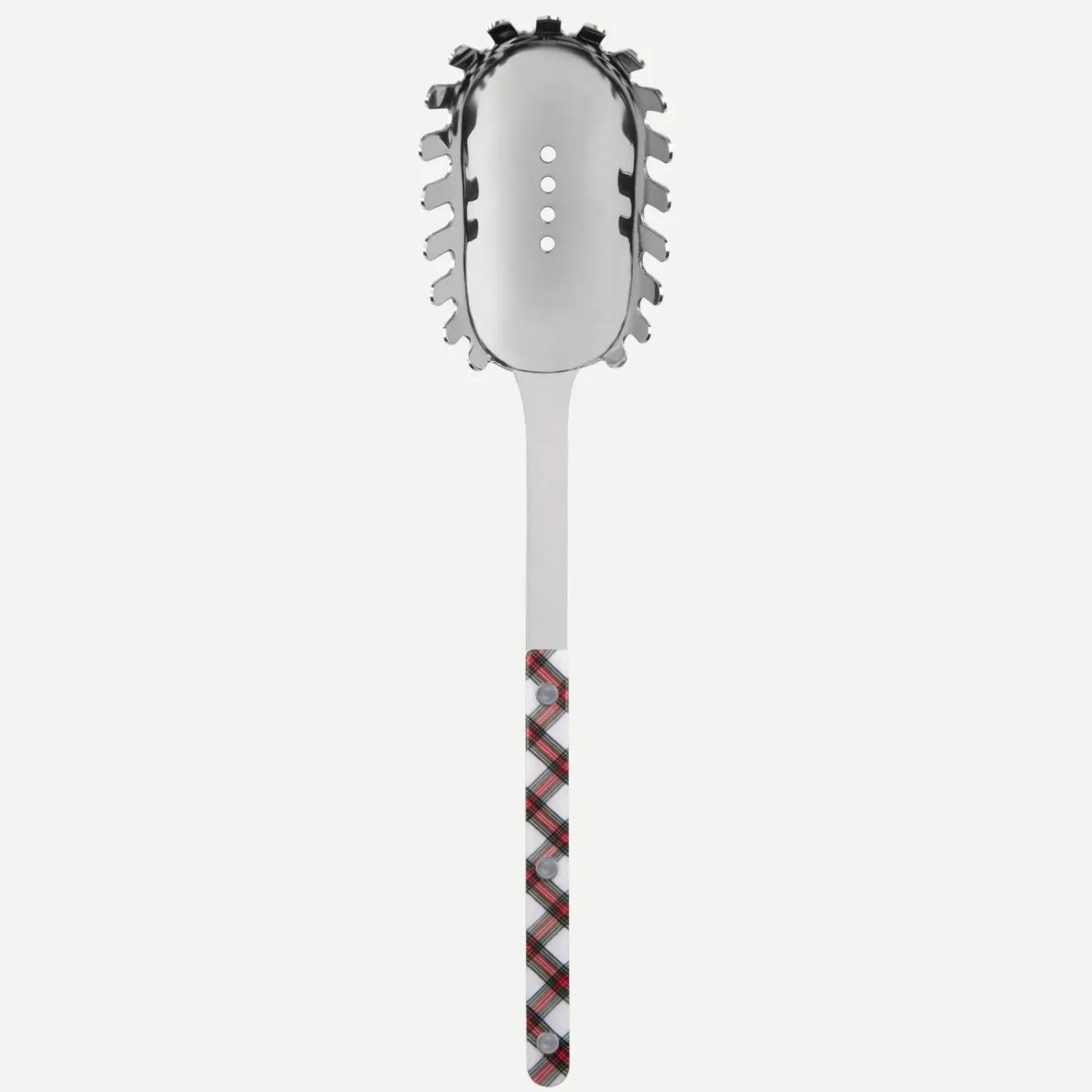 Sabre Paris Bistrot Tartan, White | Spaghetti Spoon
