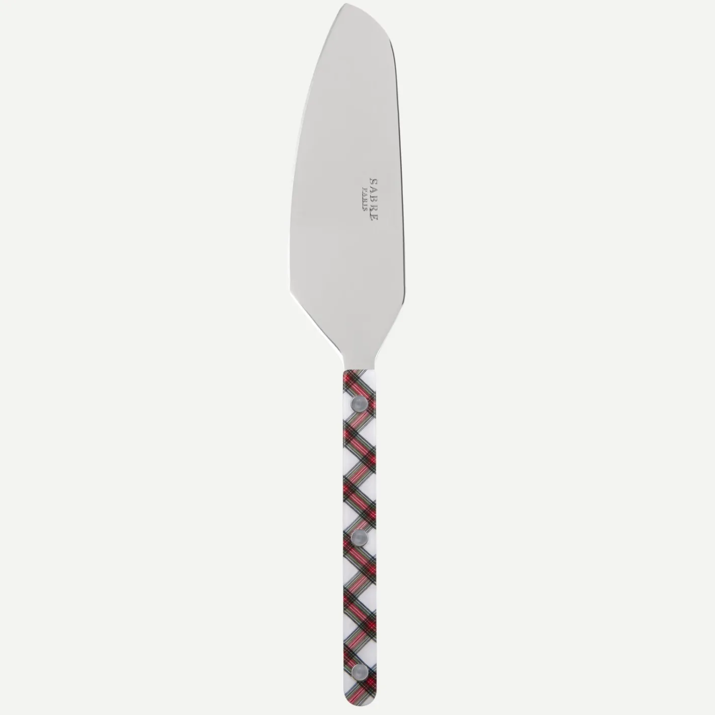Sabre Paris Bistrot Tartan, White | Tart Slicer