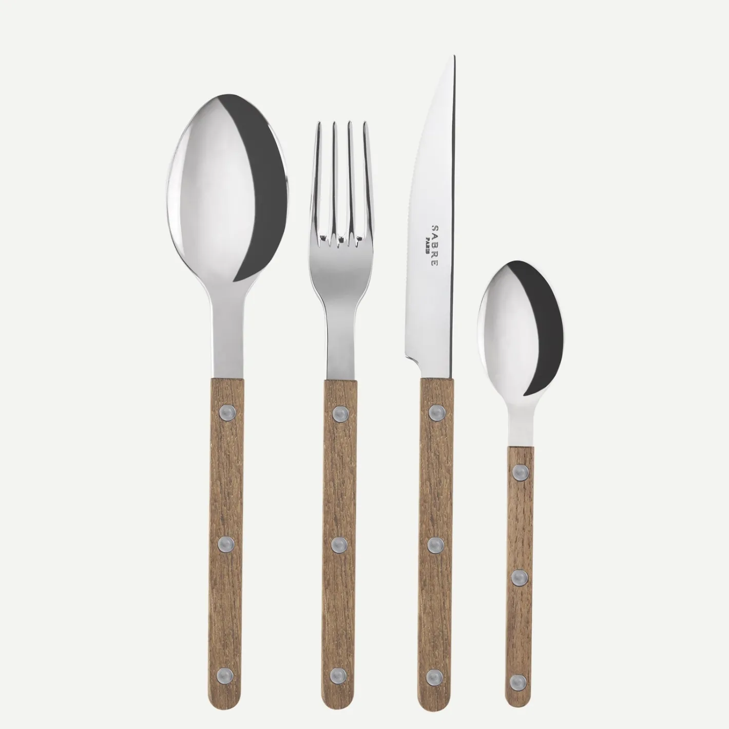Sabre Paris Bistrot Teak, Teak | 48 Pieces Set