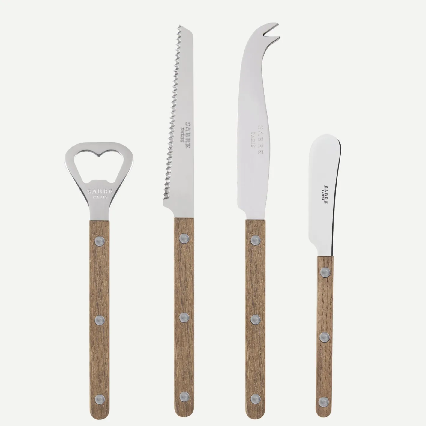 Sabre Paris Bistrot Teak, Teak | Aperitif Set
