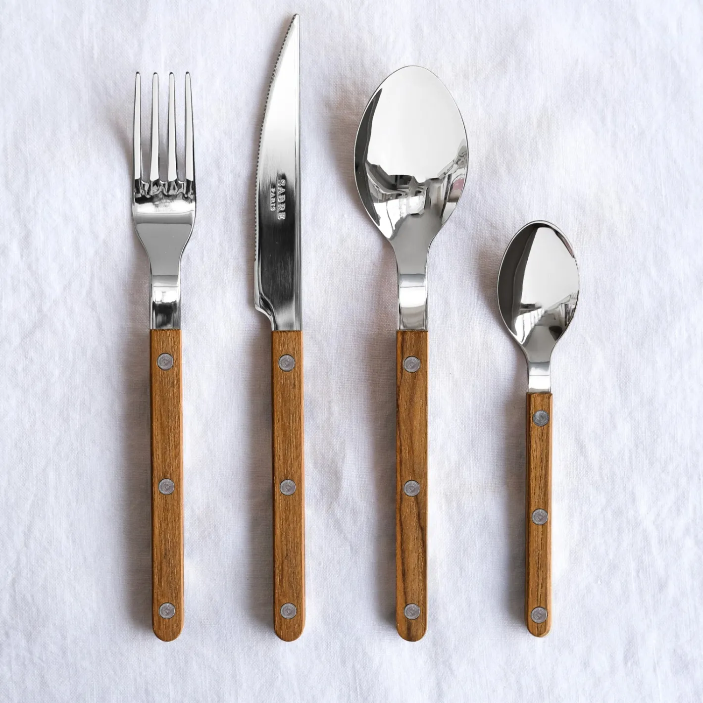 Sabre Paris Bistrot Teak, Teak | Set Of 4 Pieces