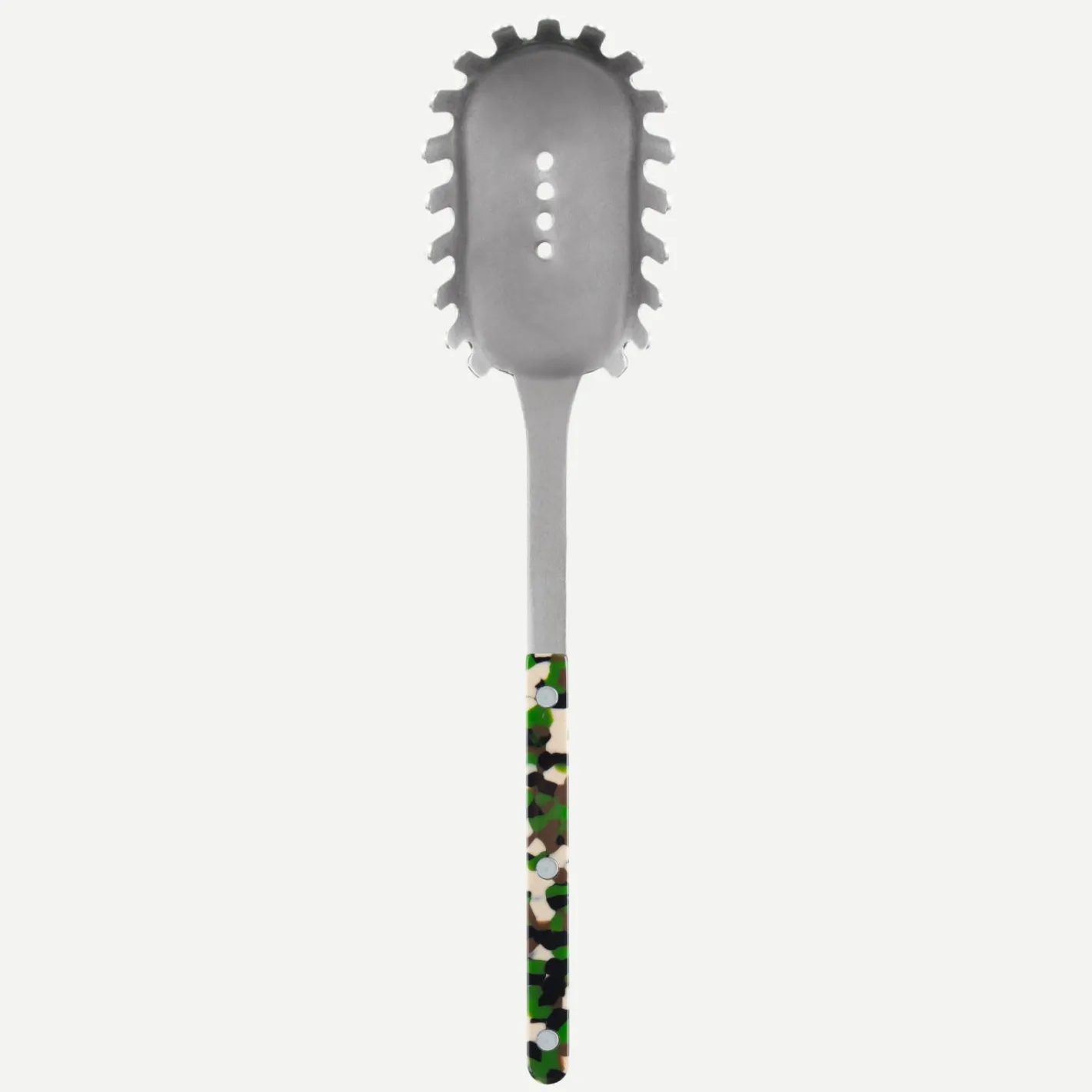 Sabre Paris Bistrot Vintage Camouflage, Green | Spaghetti Spoon