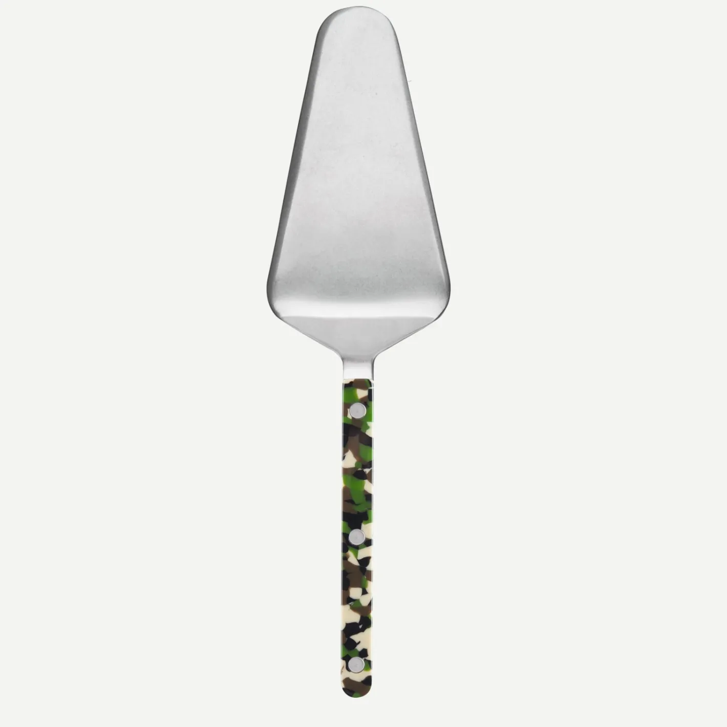 Sabre Paris Bistrot Vintage Camouflage, Green | Tart Server