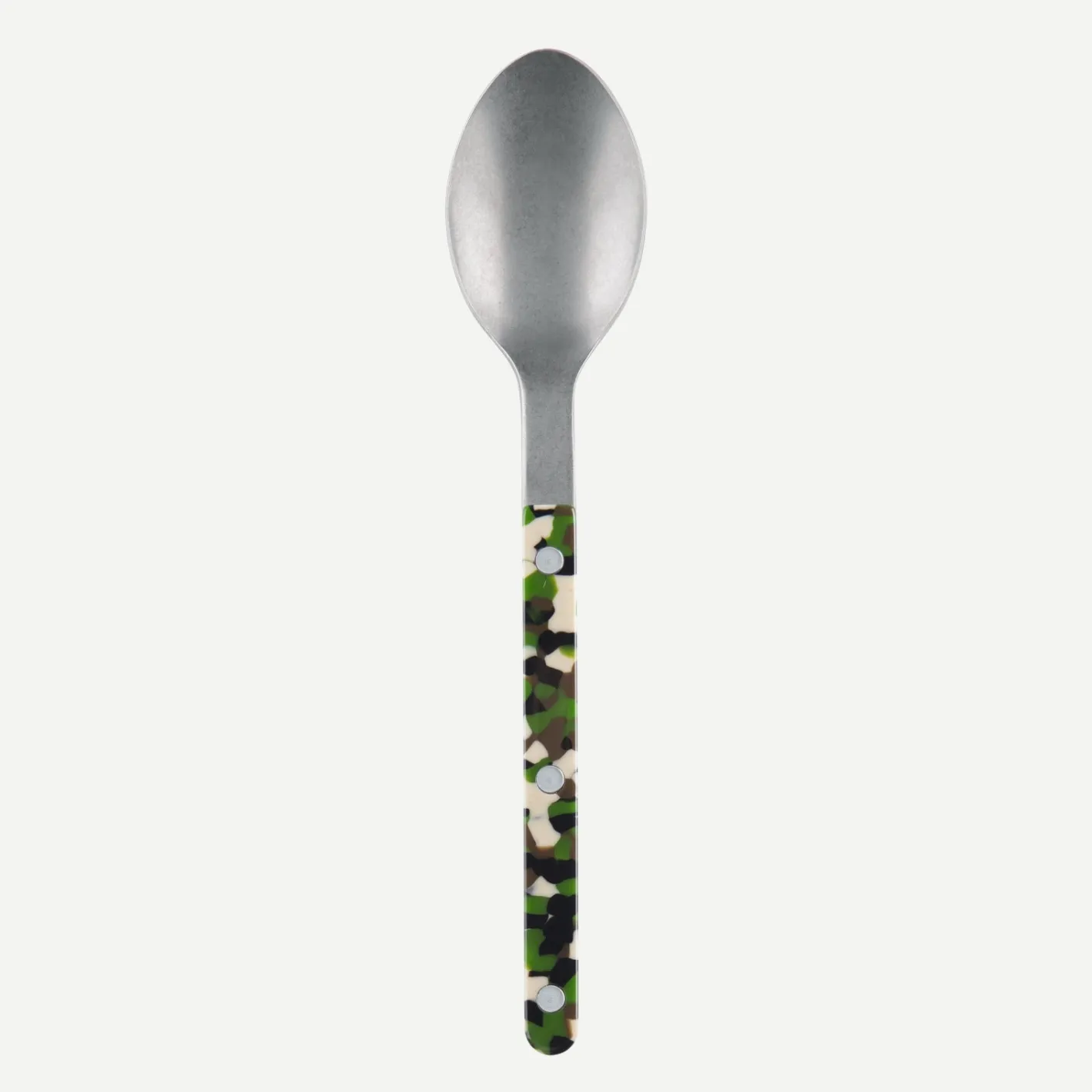 Sabre Paris Bistrot Vintage Camouflage, Green | Soup Spoon