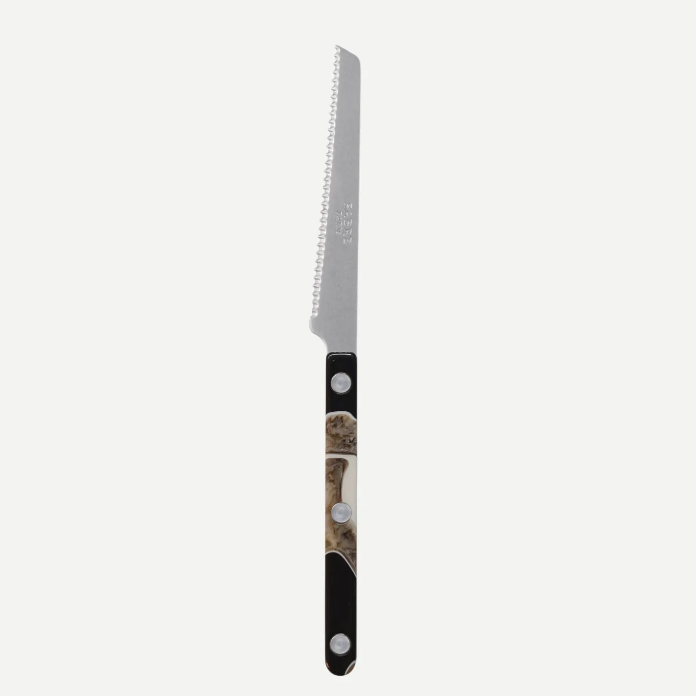 Sabre Paris Bistrot Vintage Dune, Dune Black | Tomato Knife