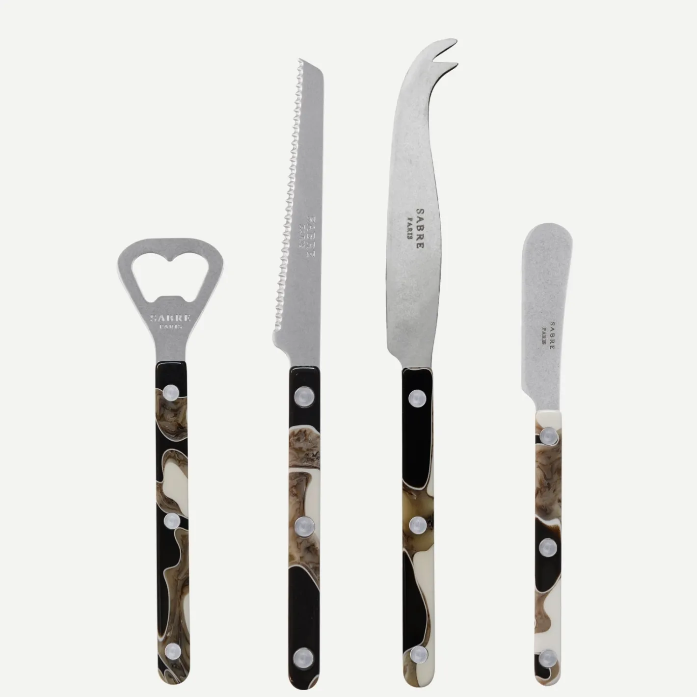 Sabre Paris Bistrot Vintage Dune, Dune Black | Aperitif Set