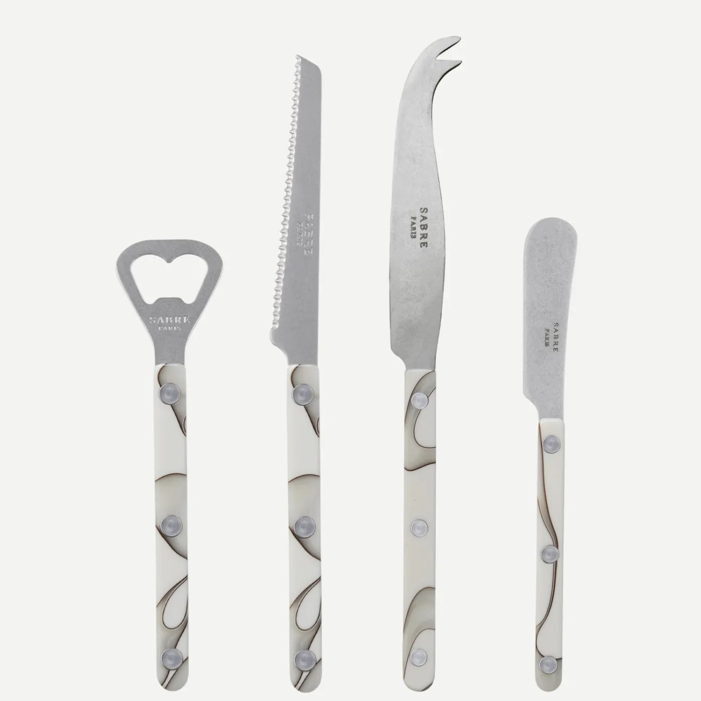 Sabre Paris Bistrot Vintage Dune, Dune Ivory | Aperitif Set