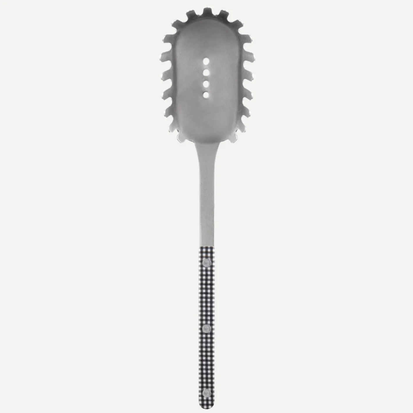 Sabre Paris Bistrot Vintage Gingham, Black | Spaghetti Spoon