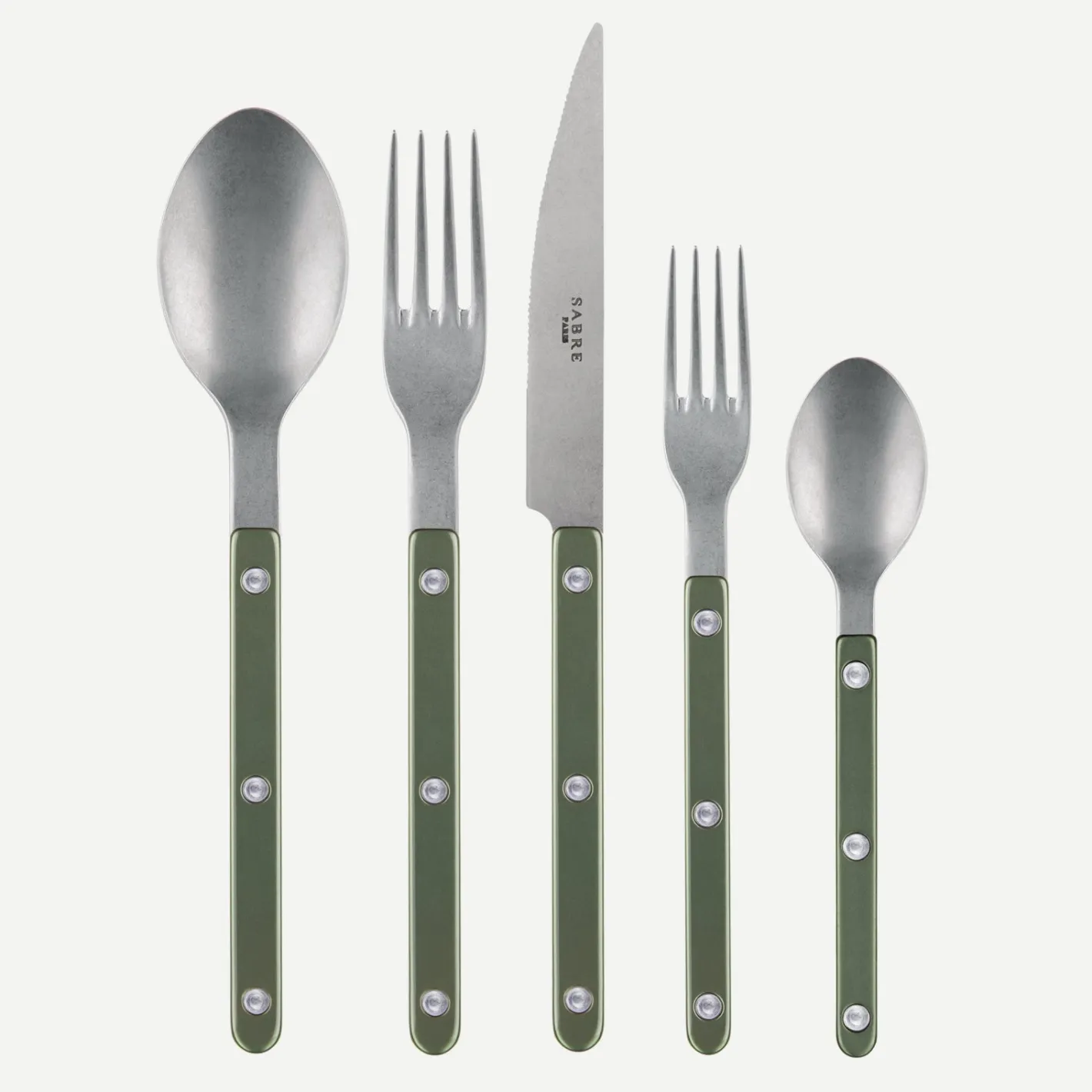 Sabre Paris Bistrot Vintage Pearly, Dark green | 20 Pieces Set