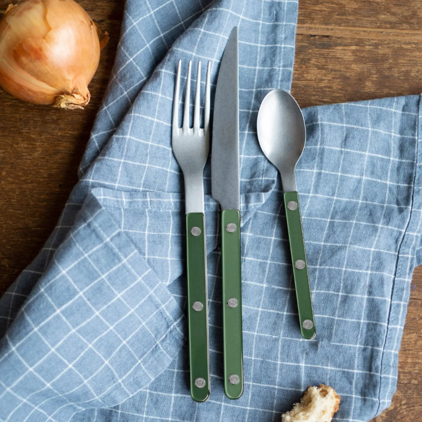 Sabre Paris Bistrot Vintage Pearly, Dark green | Teaspoon