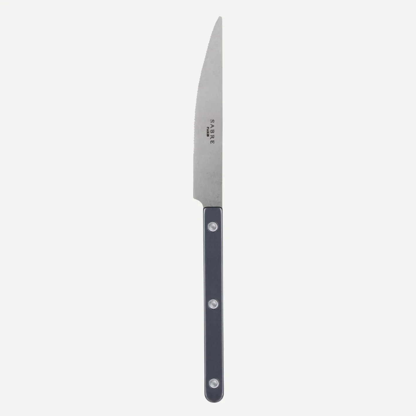 Sabre Paris Bistrot Vintage Pearly, Dark grey | Dinner Knife