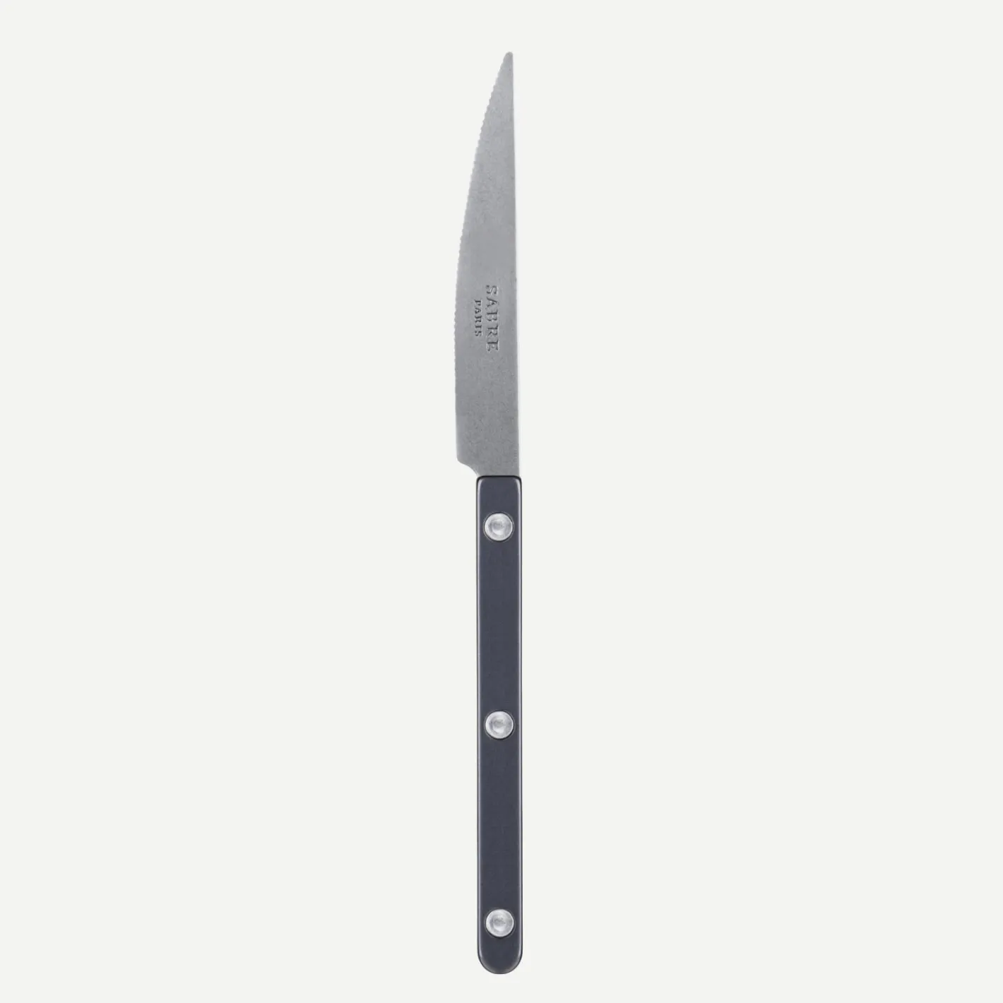 Sabre Paris Bistrot Vintage Pearly, Dark grey | Dessert Knife