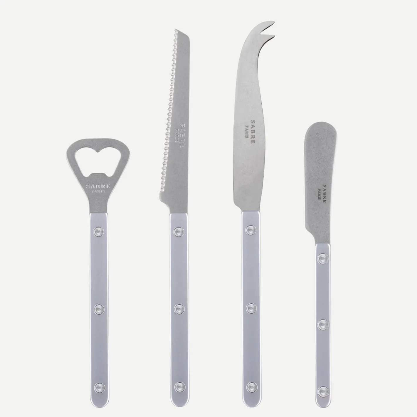 Sabre Paris Bistrot Vintage Pearly, Grey | Aperitif Set