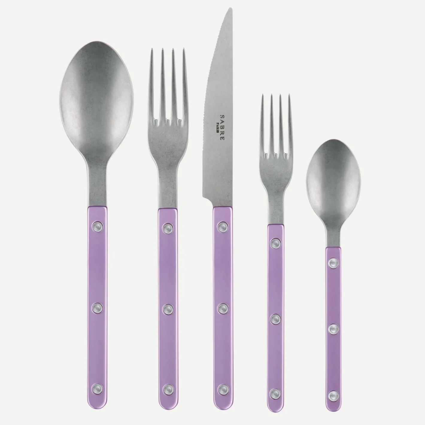 Sabre Paris Bistrot Vintage Pearly, Lilac | 20 Pieces Set