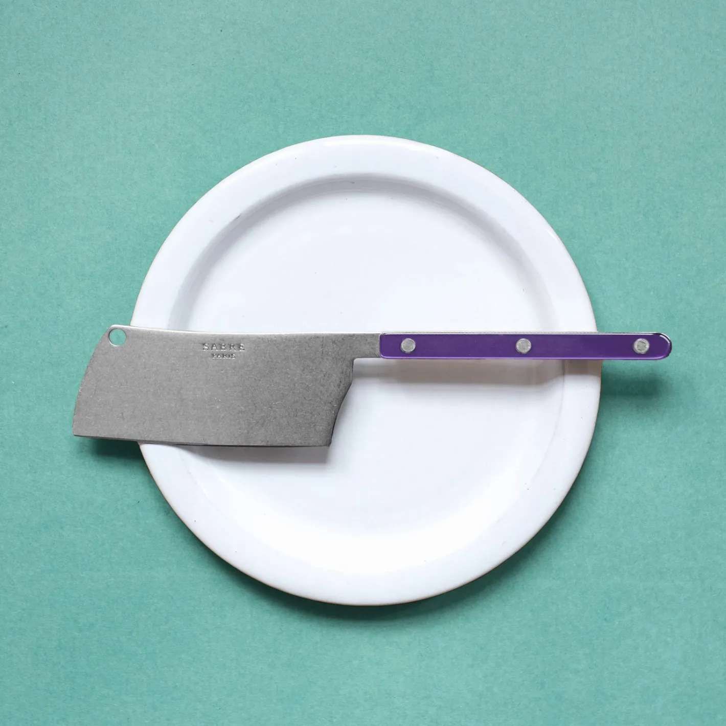 Sabre Paris Bistrot Vintage Pearly, Purple | Cheese Cleaver